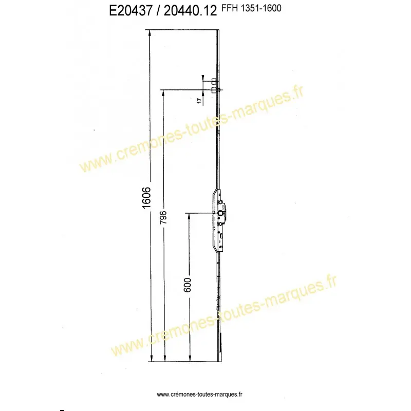 Crémone - E20437 / 20440.12